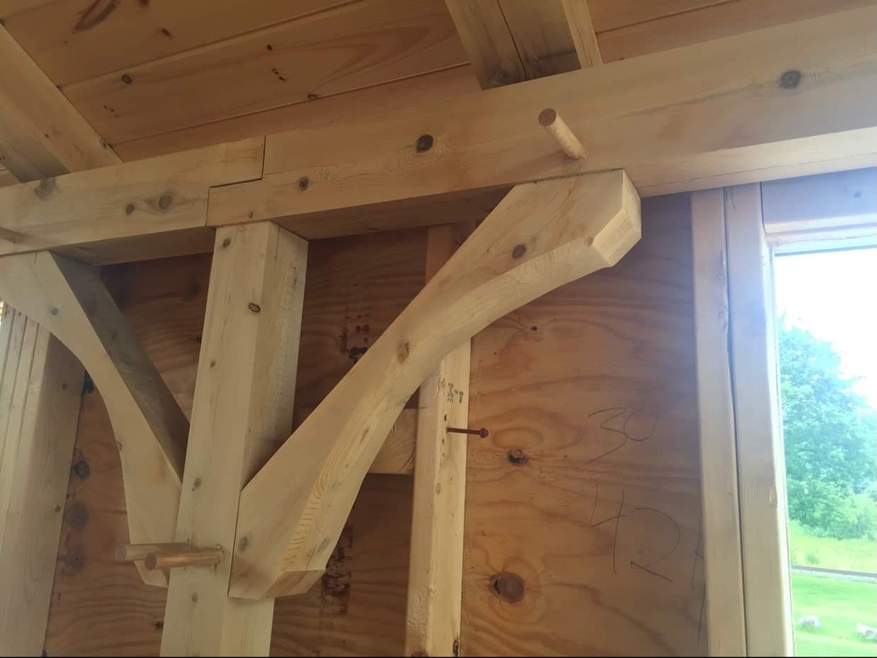 Timber Frane Home, Lyndon, VT, 2020
