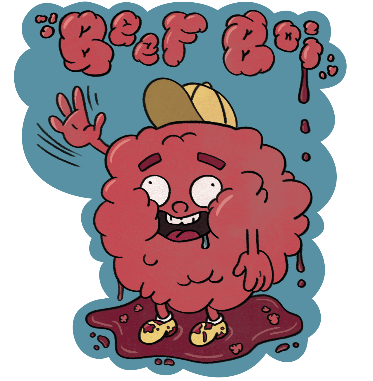 The best character I ever drew.  Tools used: Photoshop. 