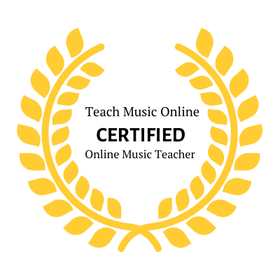 Teach Music Online certified online music teacher. 