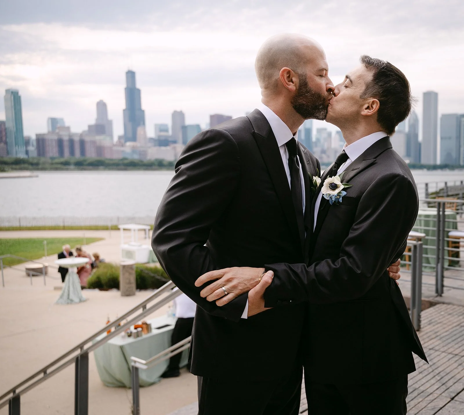 Chicago-Wedding-Photographer-Julie-Mikos-Two-Grooms-Adler-Planetarium-Wedding-52.jpg