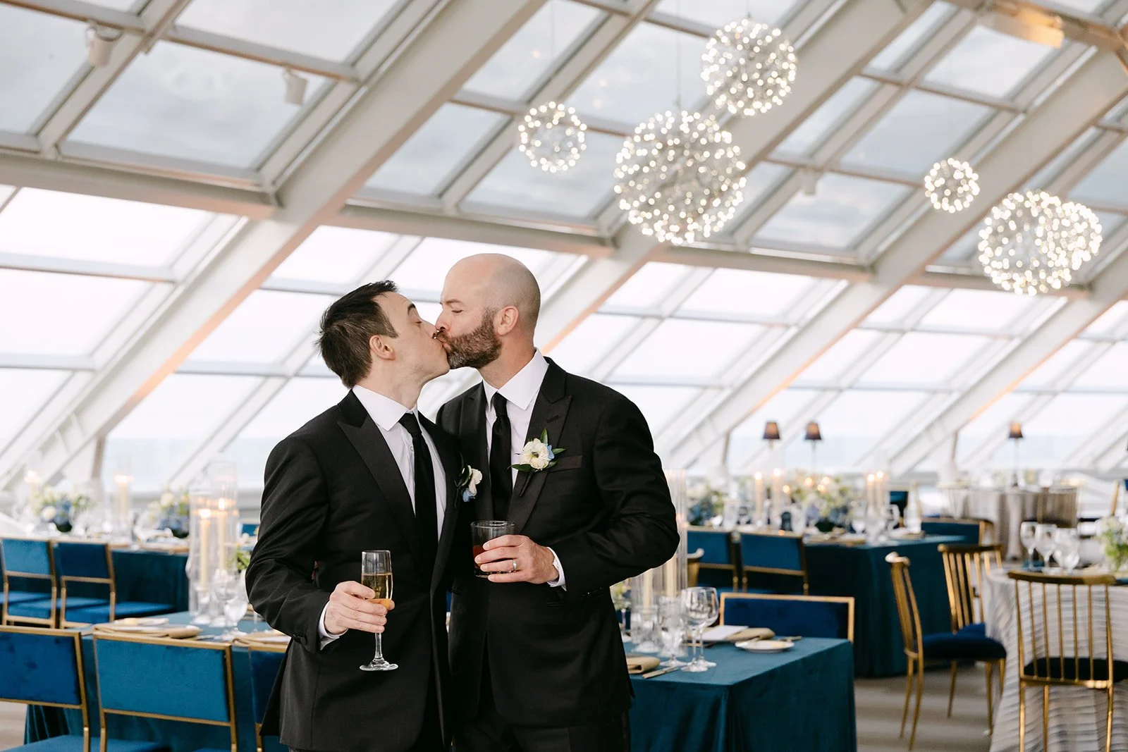 Chicago-Wedding-Photographer-Julie-Mikos-Two-Grooms-Adler-Planetarium-Wedding-74.jpg