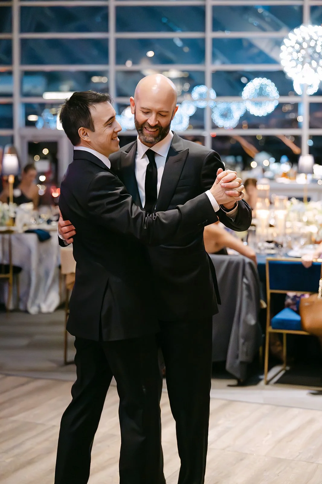 Chicago-Wedding-Photographer-Julie-Mikos-Two-Grooms-Adler-Planetarium-Wedding-119.jpg