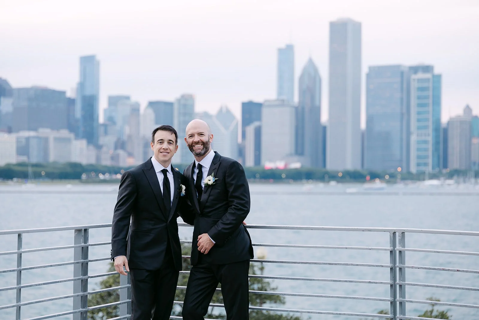 Chicago-Wedding-Photographer-Julie-Mikos-Two-Grooms-Adler-Planetarium-Wedding-88.jpg