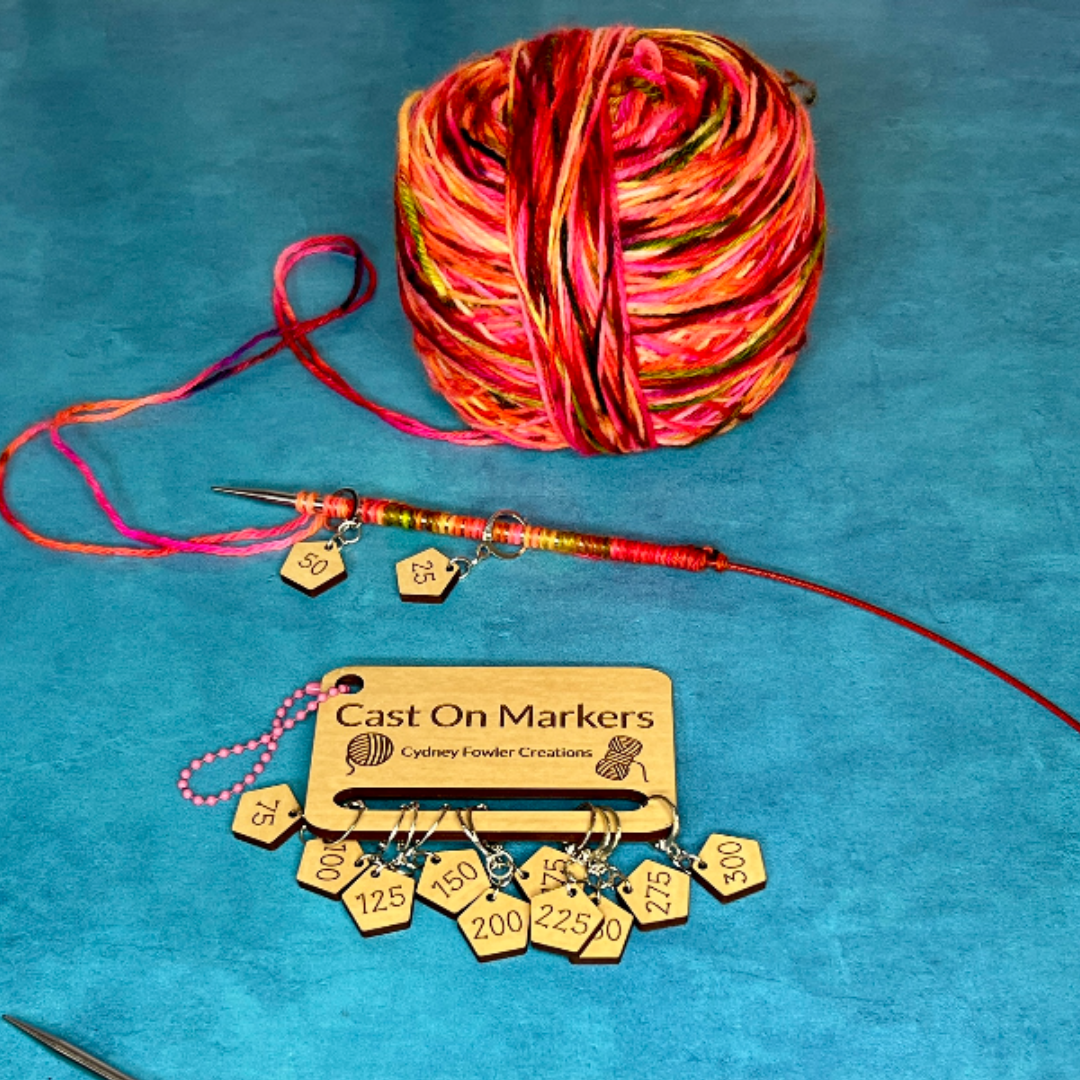 Cast On Stitch Marker Set