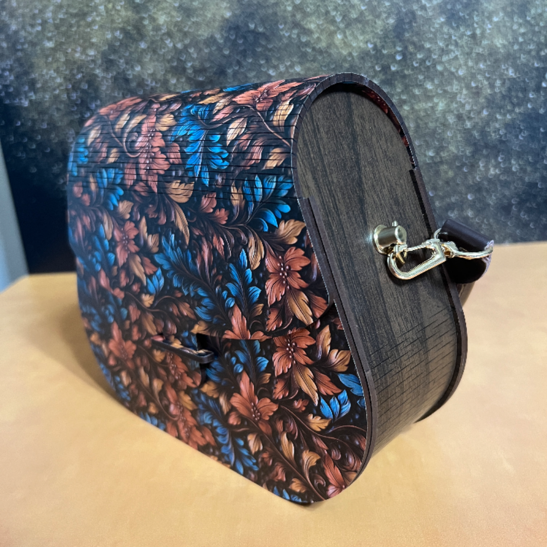 Special Occasion Purse - Sporran Western Leaves