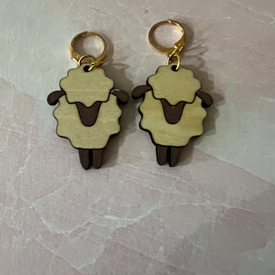 Sheep Progress Keeper/Earrings