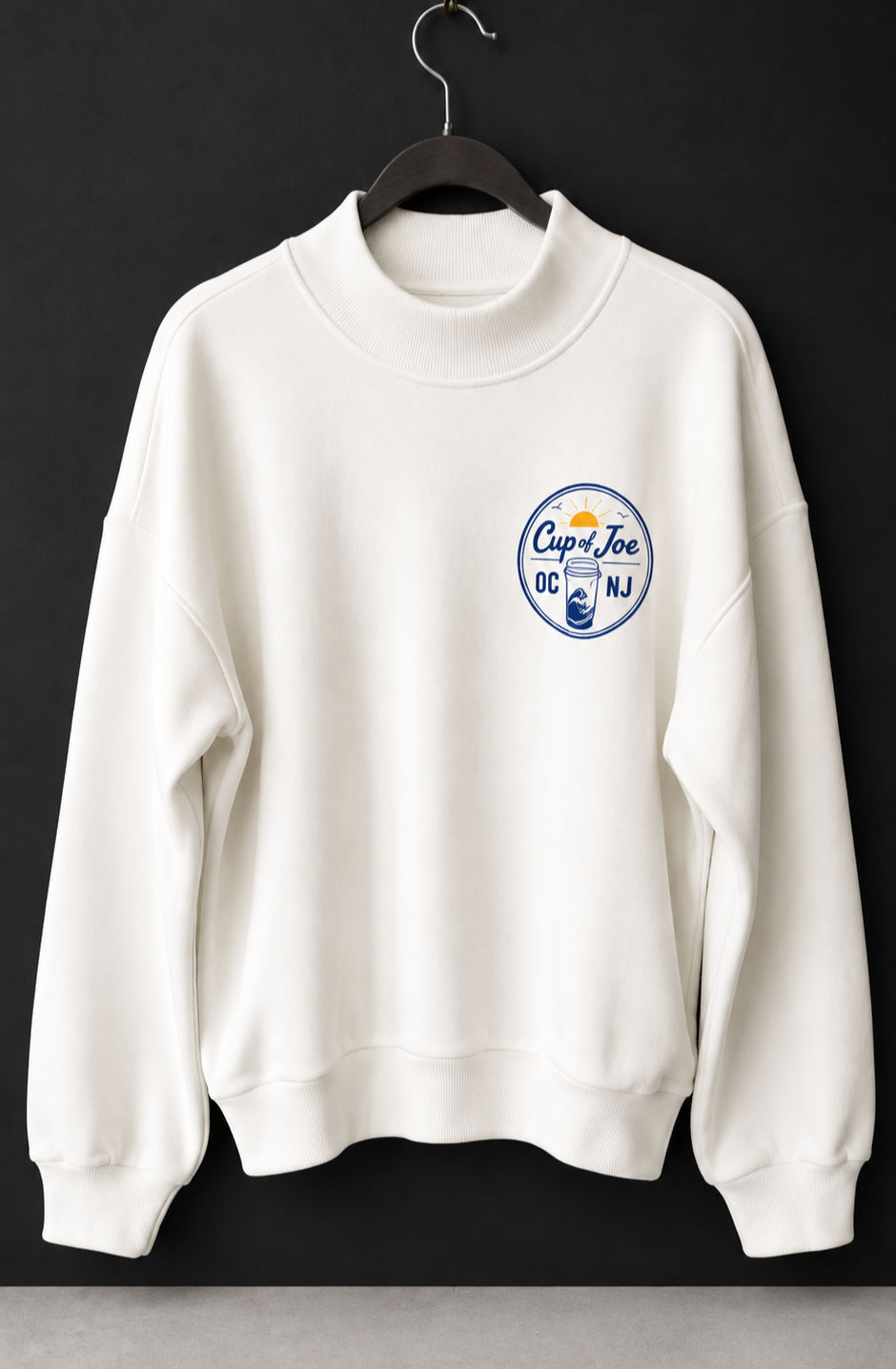 Cup of Joe Mock Neck Sweatshirt