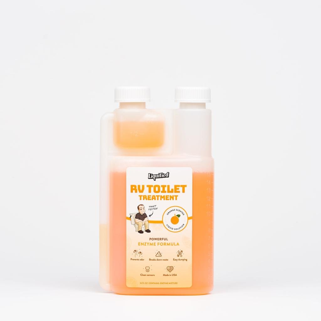Liquified RV Tank Treatment – Orange Scent – 32 fl oz