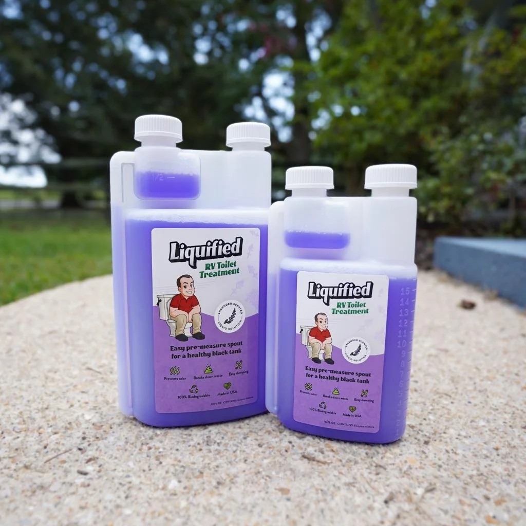 Liquified RV Toilet Treatment – Lavender Scent – 32 fl oz