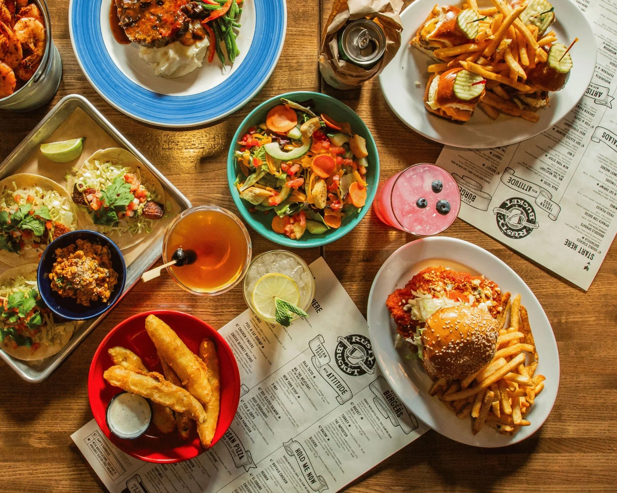 Dinner plans are easy with Rusty Bucket Restaurant and Tavern just a short drive away. 🍔 Gather with friends and enjoy a neighborhood favorite close to home. 

 #ColumbusEats #LocalDining #RustyBucket #LiveLocal #FoodieFinds