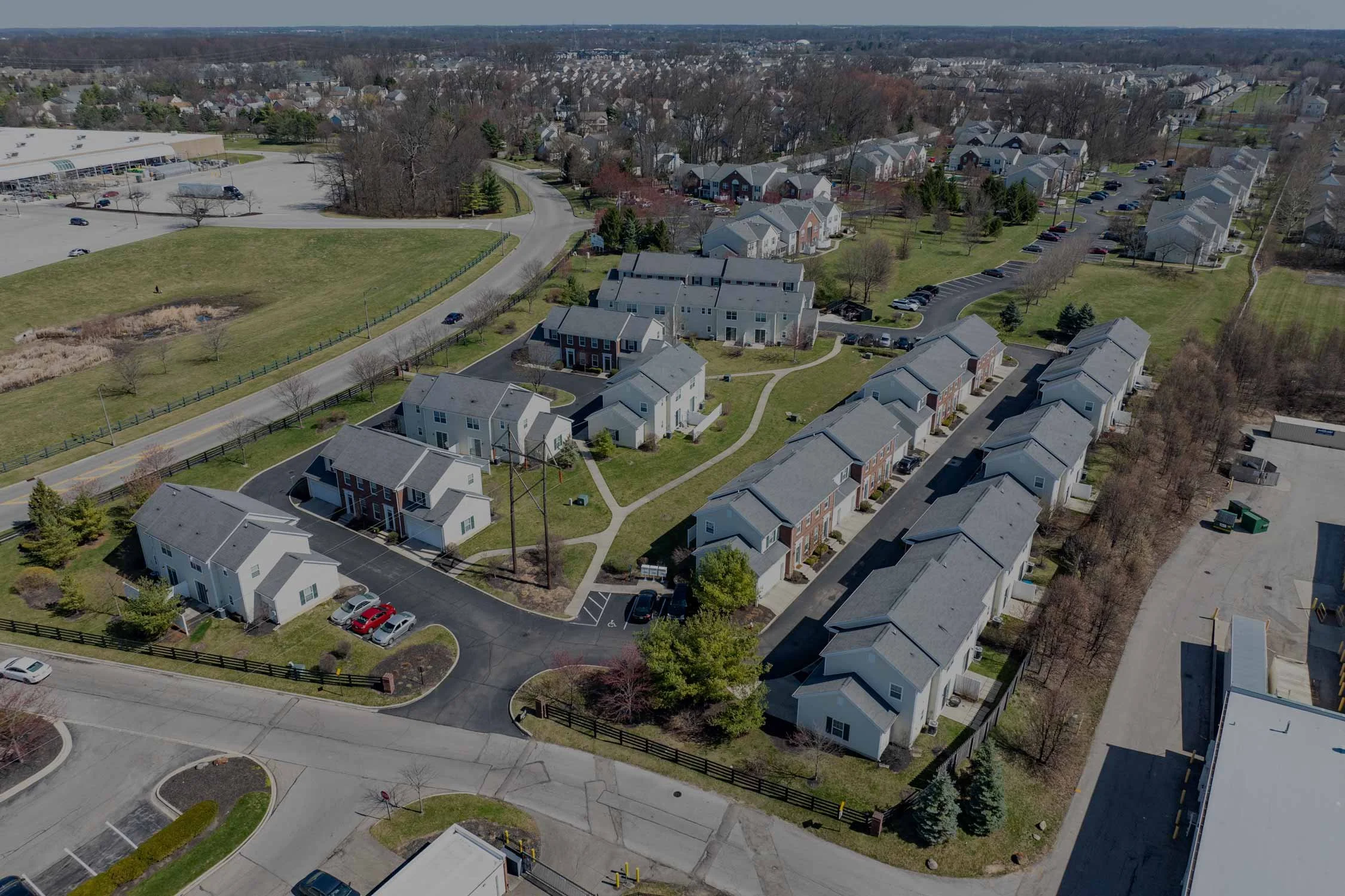 The Ridge at Chestnut Hill | Apartments in Columbus, OH | Aerial