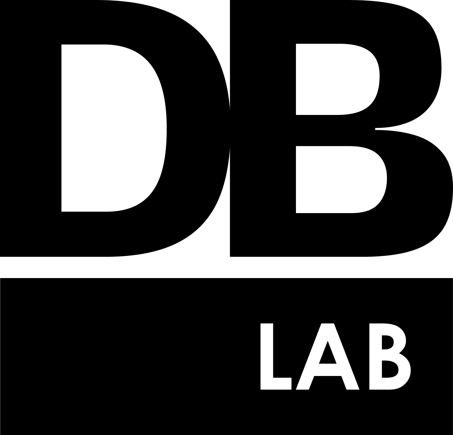 Logo for D3 LAB, featuring the text 'D3' in large, bold black letters with the word 'LAB' in smaller font underneath.