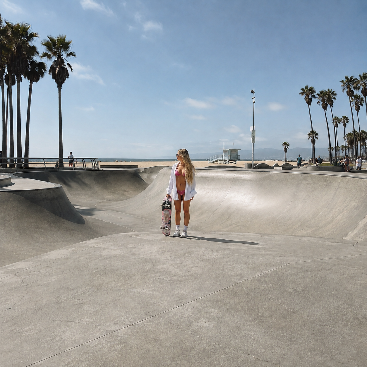 As one of Britain's most-followed female skateboarding creators, Stefani produces skateboarding videos, tutorials, travel content, behind-the-scenes footage and lifestyle photography. Her content reaches audiences interested in skateboarding, fashion