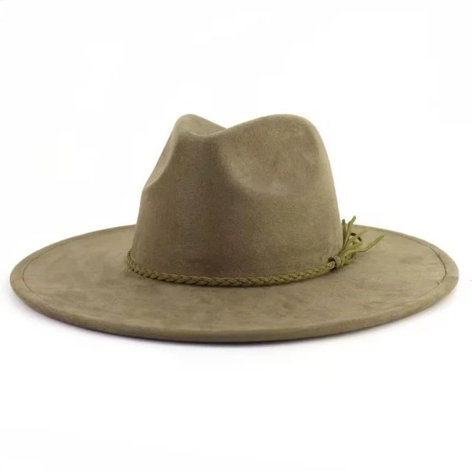 Blank Flat Wide Brim Hats - Wholesale Pricing