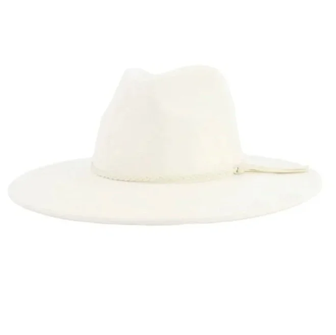 Blank Flat Wide Brim Hats - Wholesale Pricing