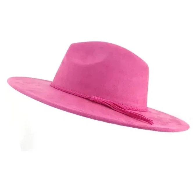 Blank Flat Wide Brim Hats - Wholesale Pricing