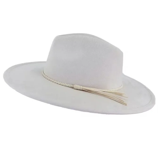 Blank Flat Wide Brim Hats - Wholesale Pricing