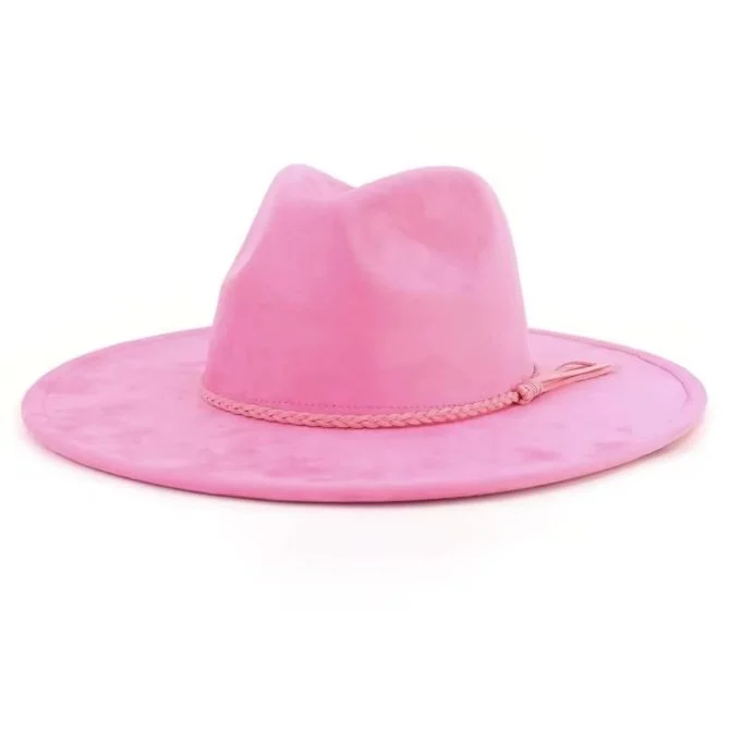 Blank Flat Wide Brim Hats - Wholesale Pricing