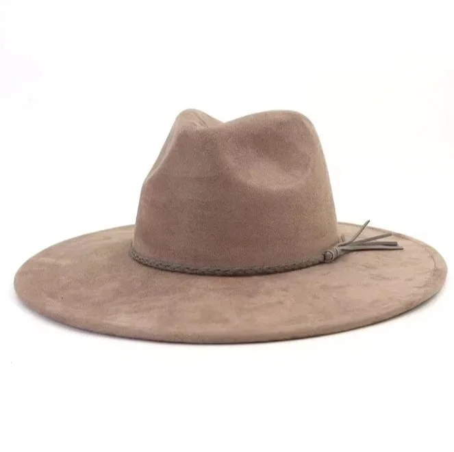 Blank Flat Wide Brim Hats - Wholesale Pricing