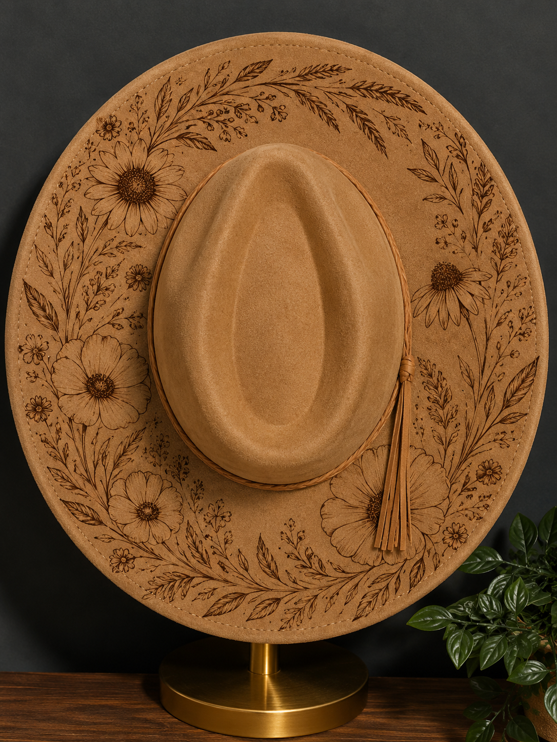 Bulk Laser Engraved Hats for Painting Parties -4 Hats Included