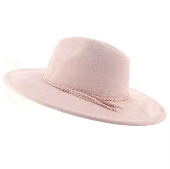 Blank Flat Wide Brim Hats - Wholesale Pricing