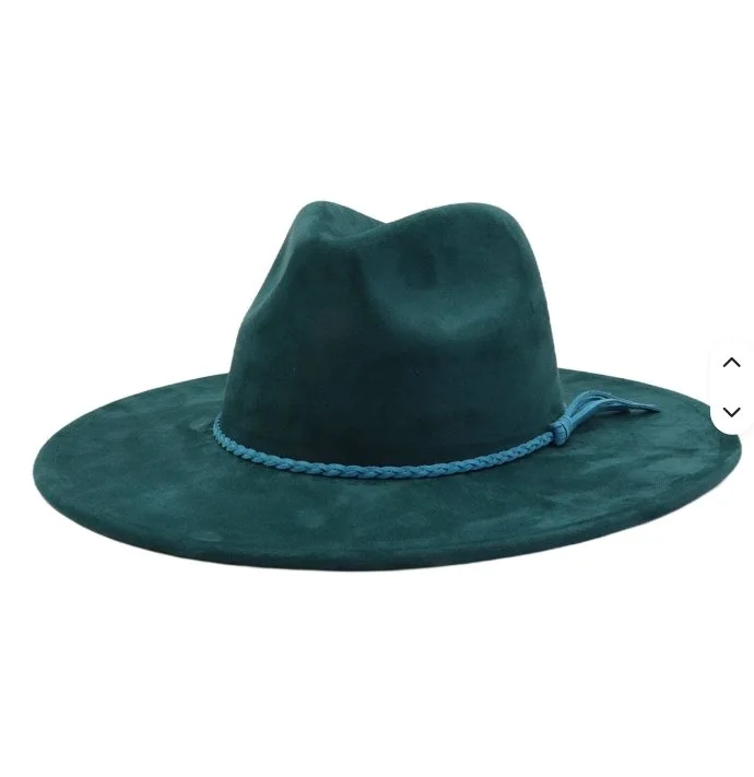 Blank Flat Wide Brim Hats - Wholesale Pricing