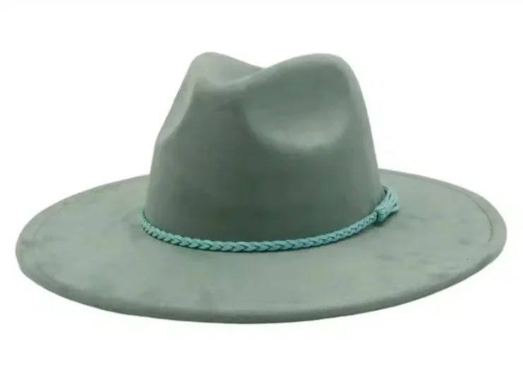 Blank Flat Wide Brim Hats - Wholesale Pricing