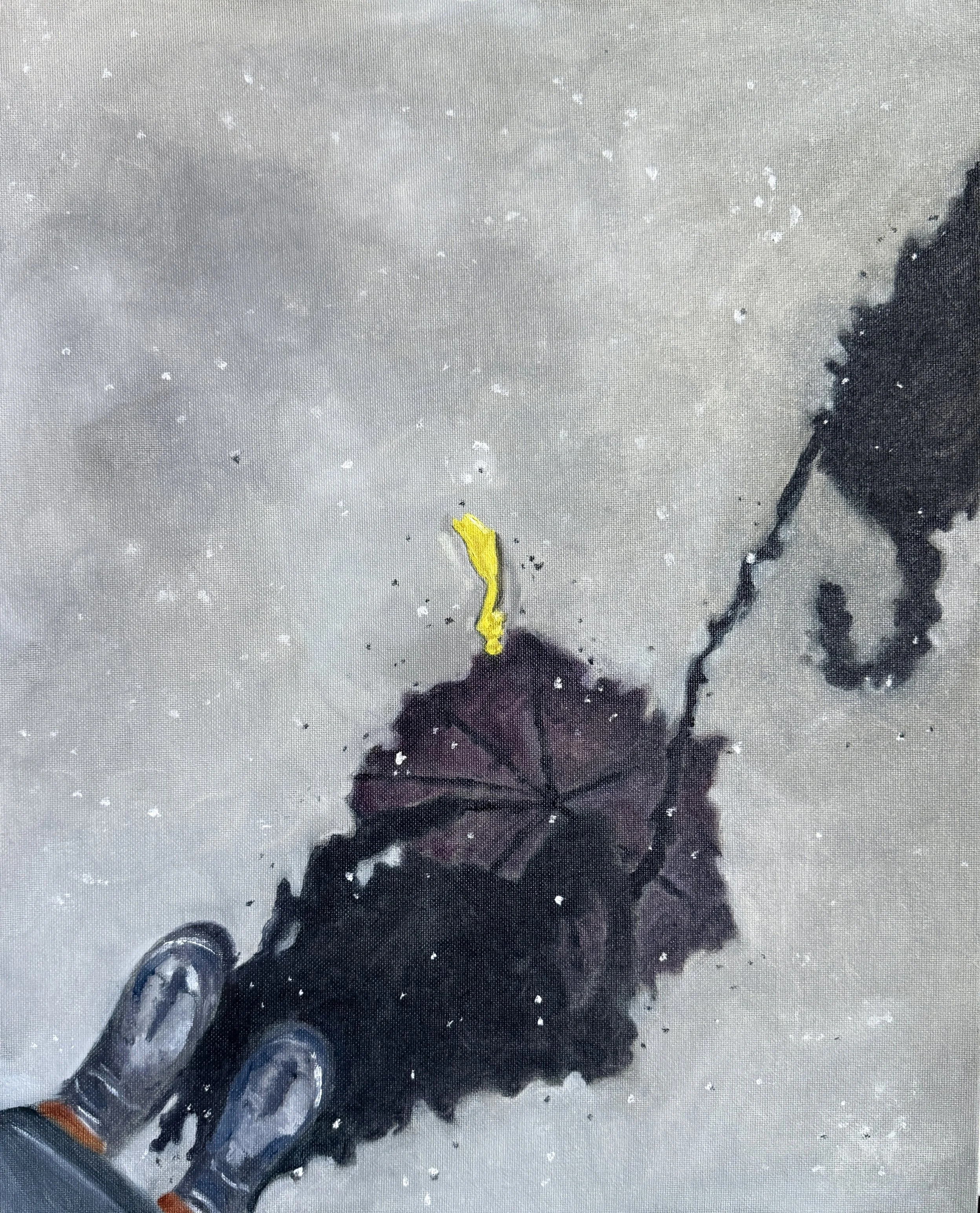 Yellow Balloon
Oil on canvas panel
16 × 20"
$550