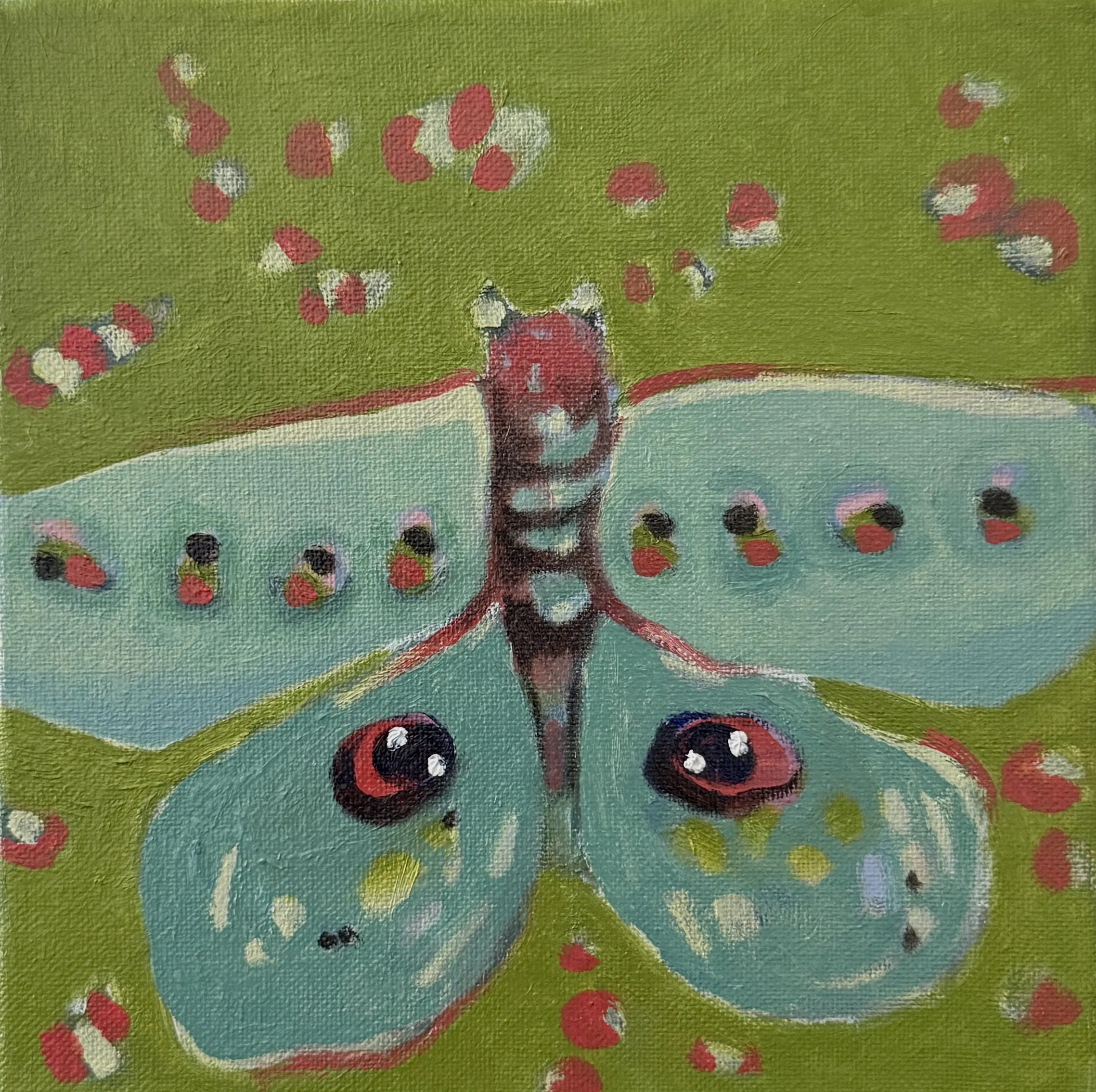 Moth 8
Oil on canvas
8 × 8"
$300