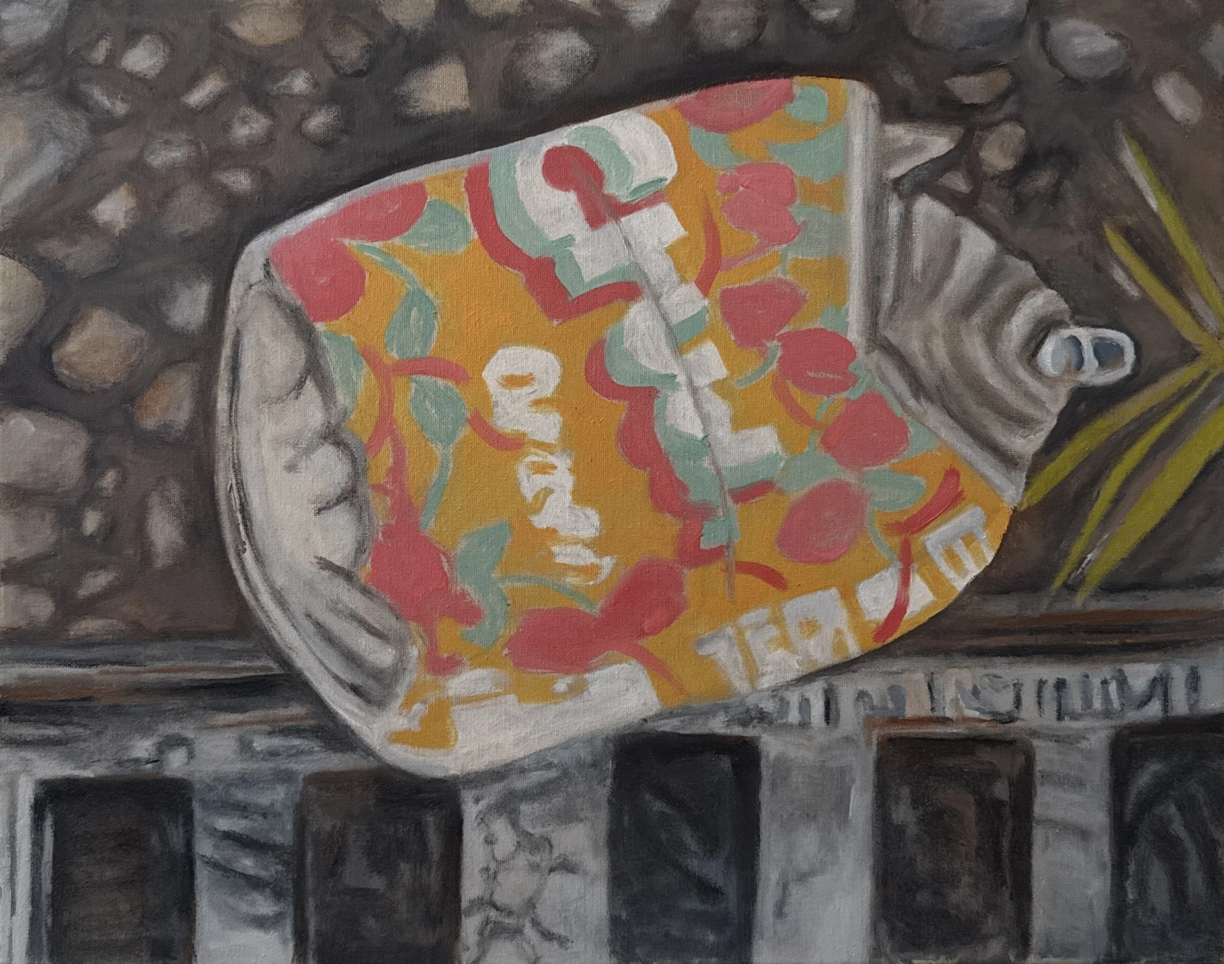 Crushed Crush
Oil on canvas
16 × 20"
$500