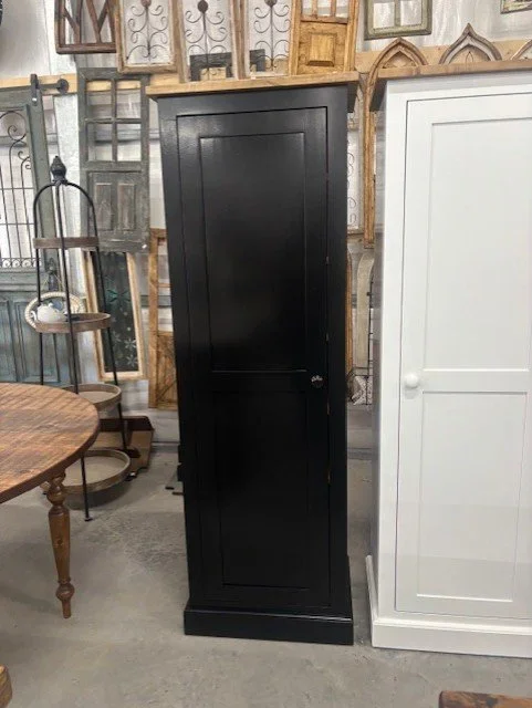 New Sleek collection 1 door black tall