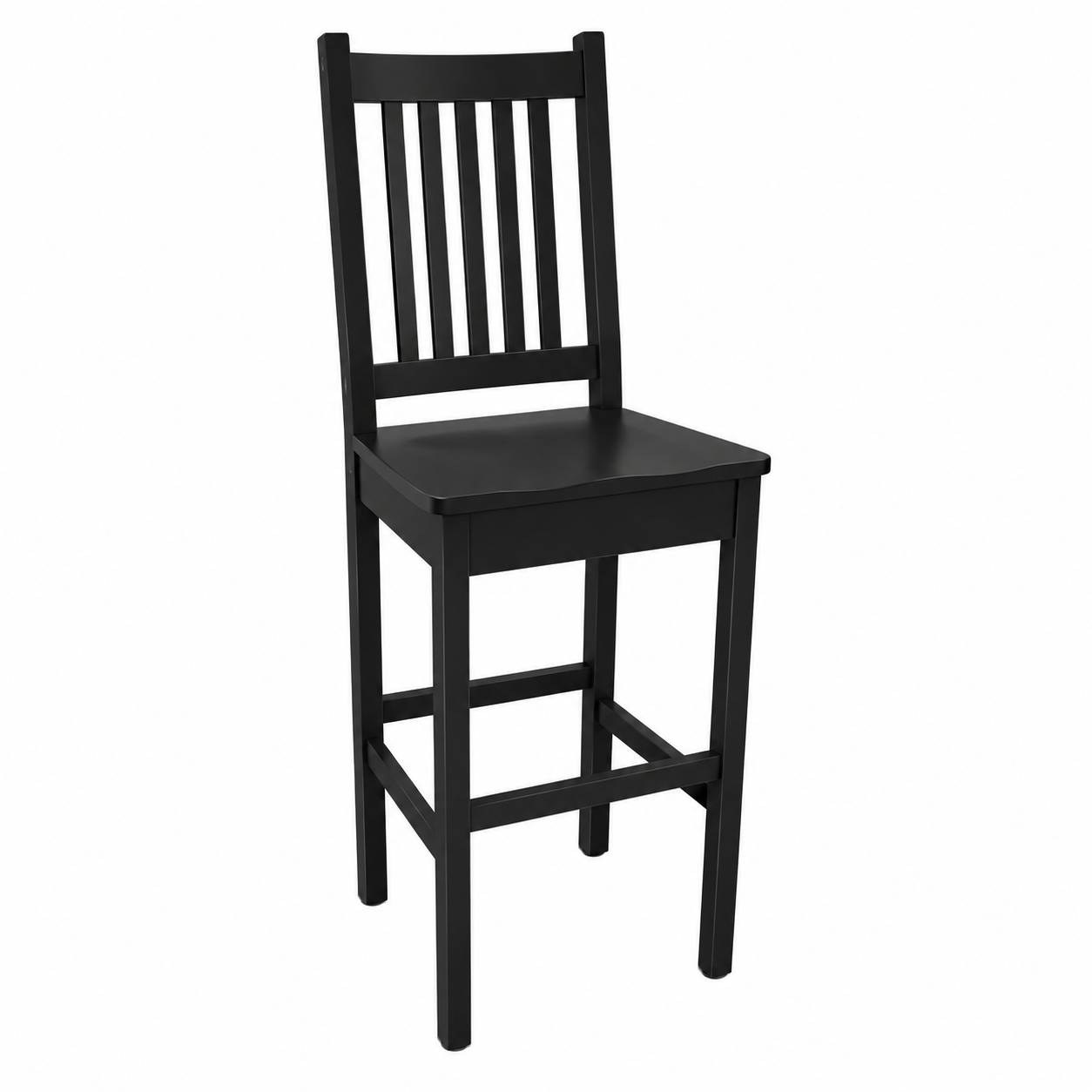 Solid maple shaker stool
