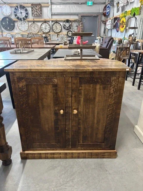 New Rustic collection 2 door short stained