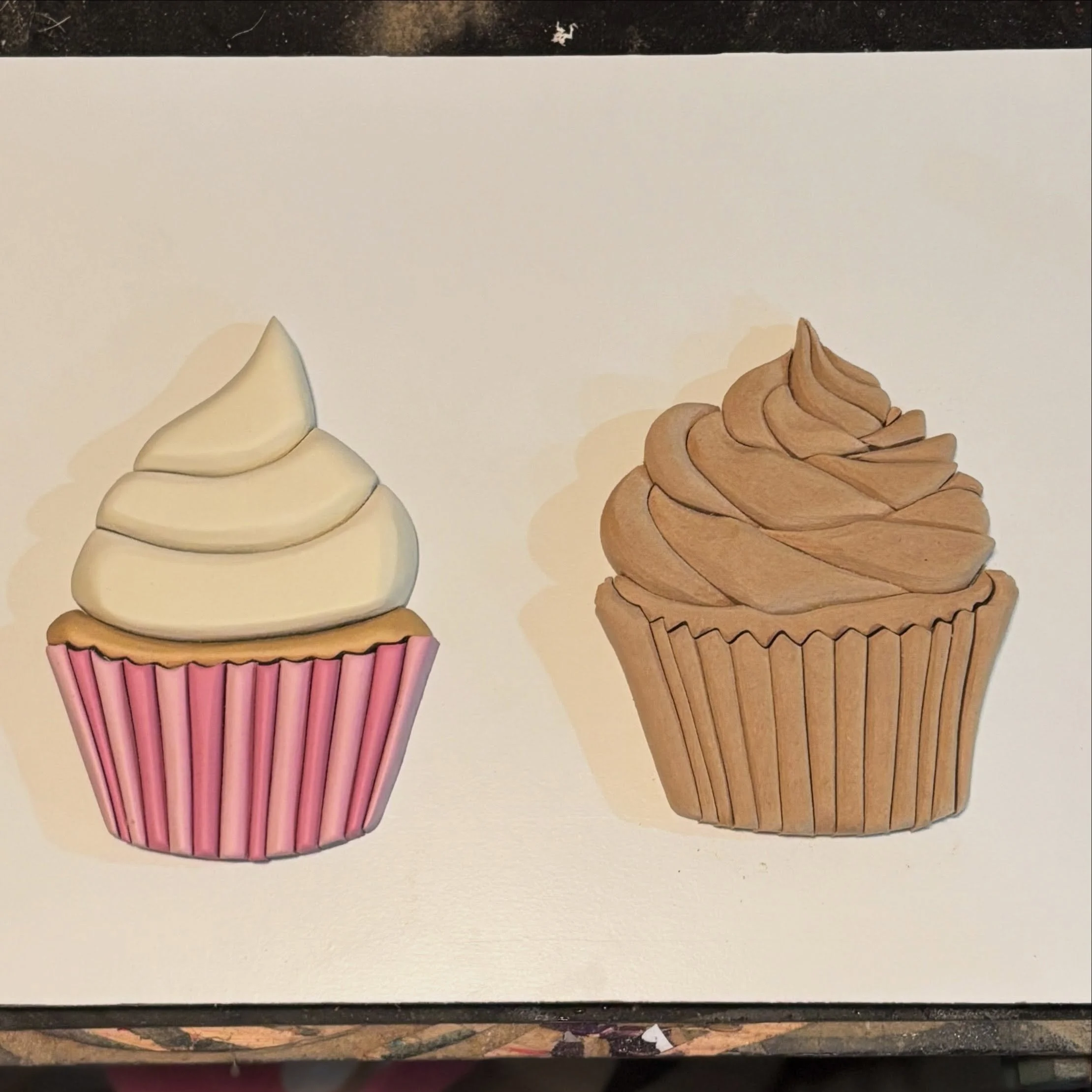 My friend doesn&rsquo;t know yet that I&rsquo;m replacing the cupcake on the left with the one on the right, and if she sees this post, I&rsquo;m fully expecting a text that says &ldquo;Sarah wtf. Stop making more work for yourself.&rdquo;

But all I