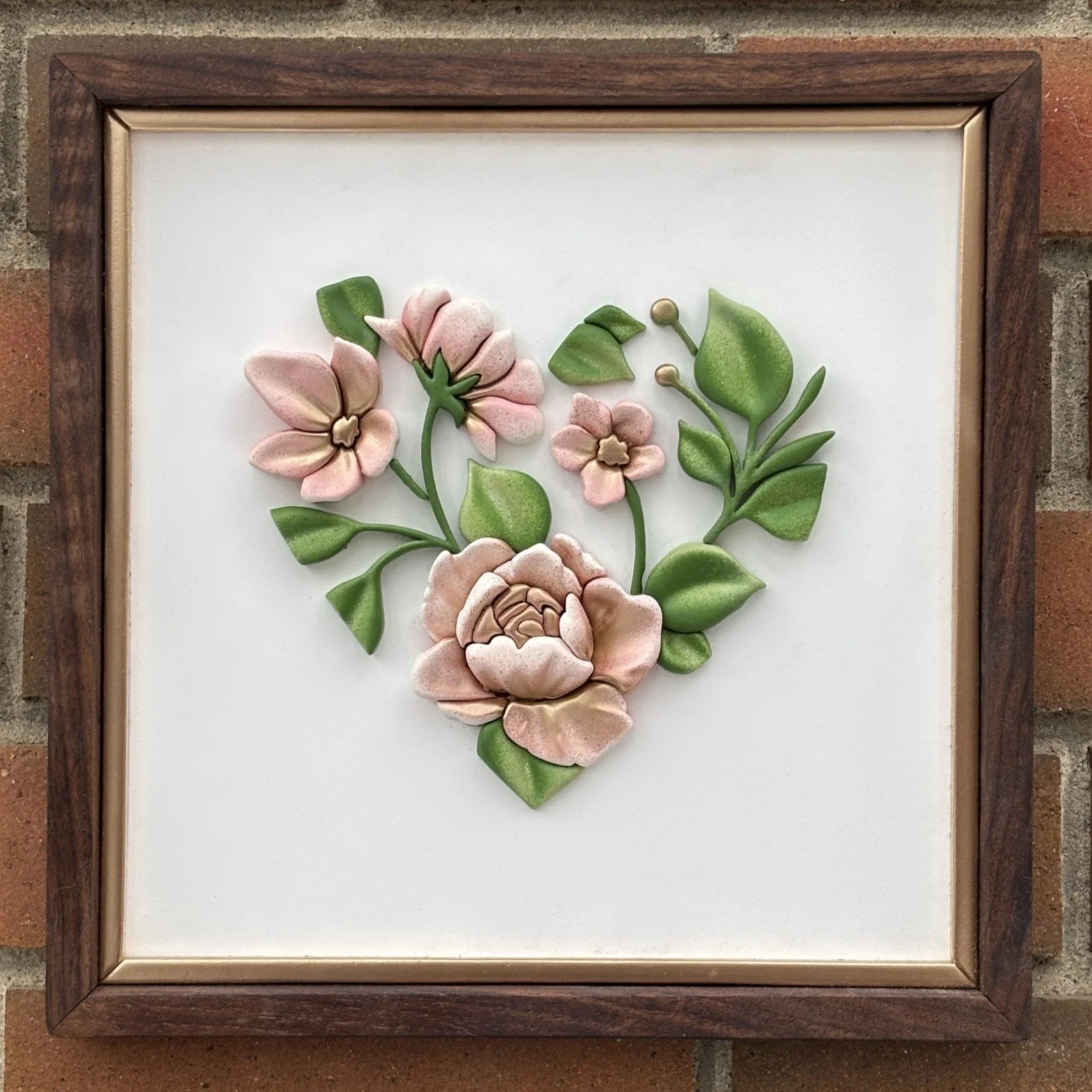 Floral Heart Wall Art