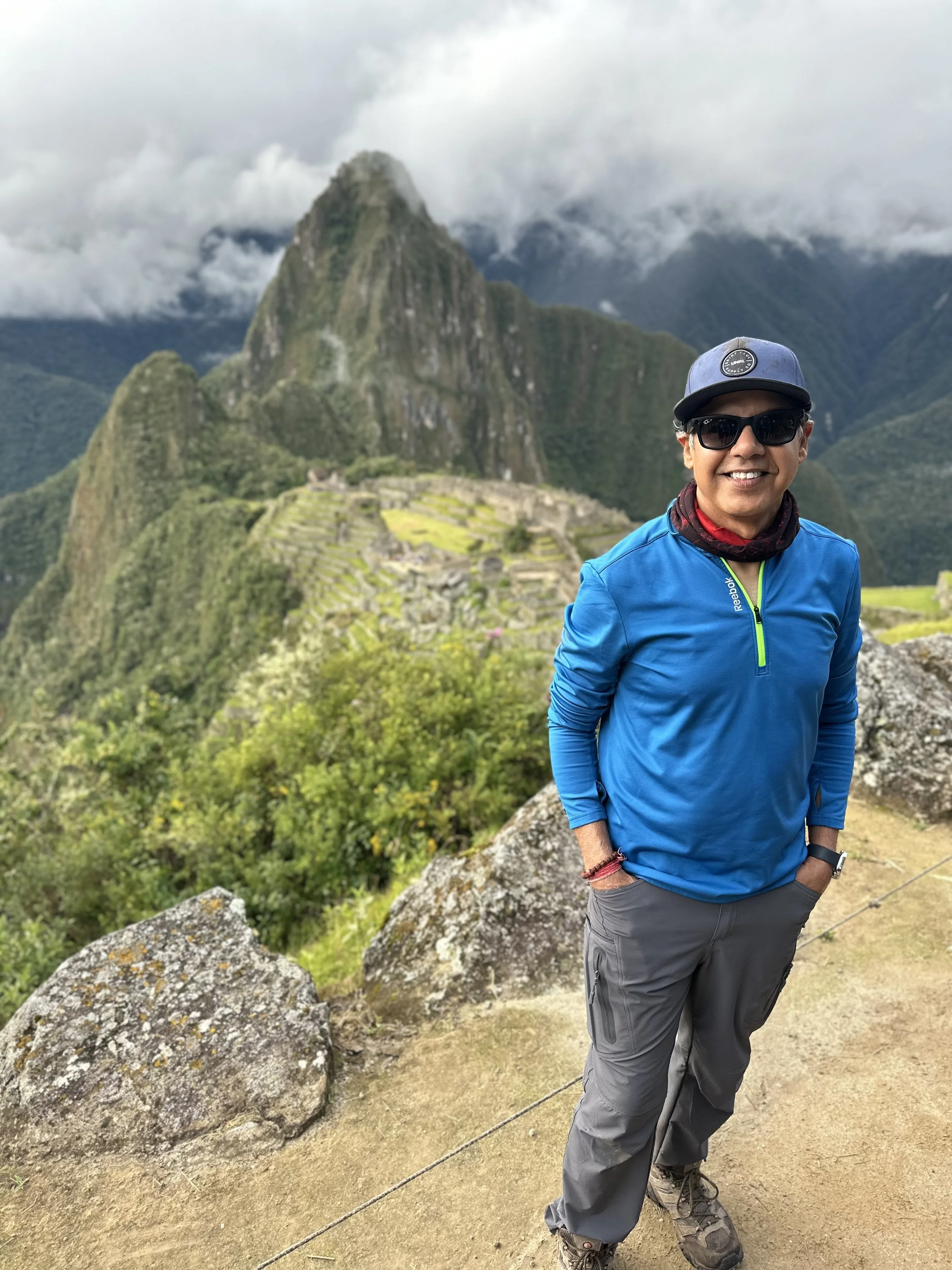 Inca Trail Day 3, Machu Picchu seen from the overlook near the Sun Gate