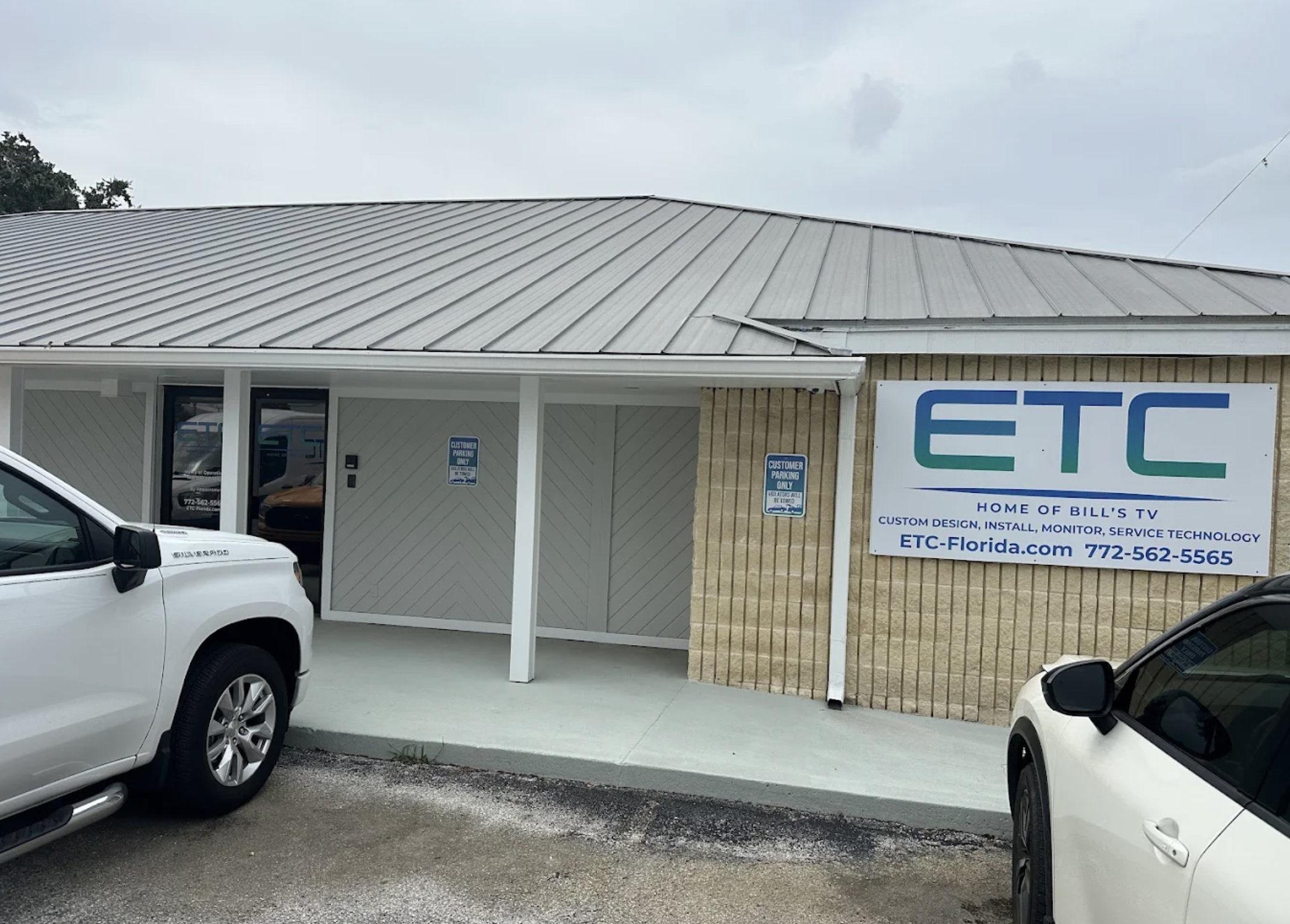 Exterior building of ETC Florida Vero Beach Office