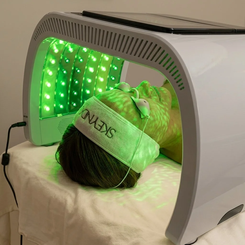 LED Light Therapy treatment at Solunexa Medispa