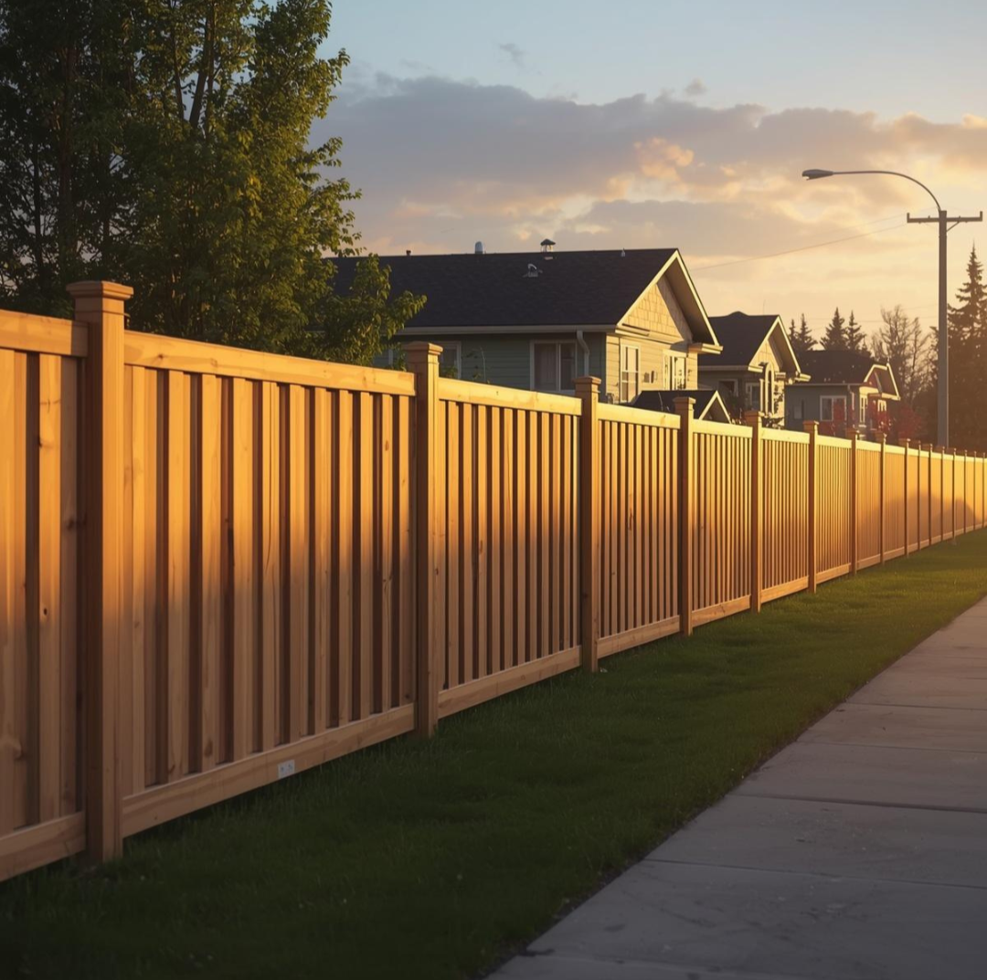 Fencing in Grande Prairie