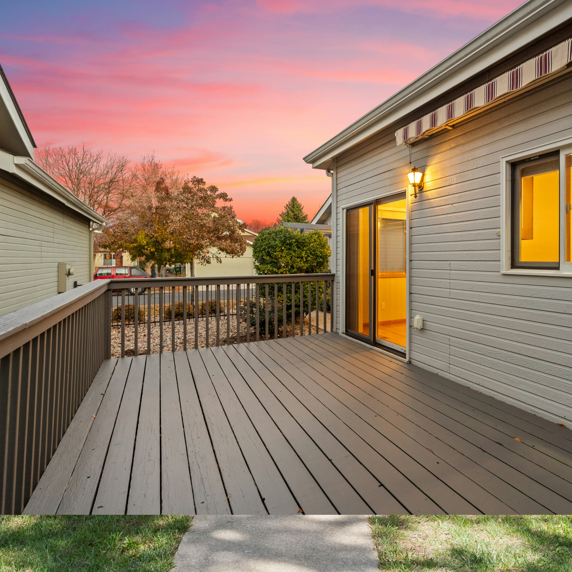 Deck built in Grande Prairie