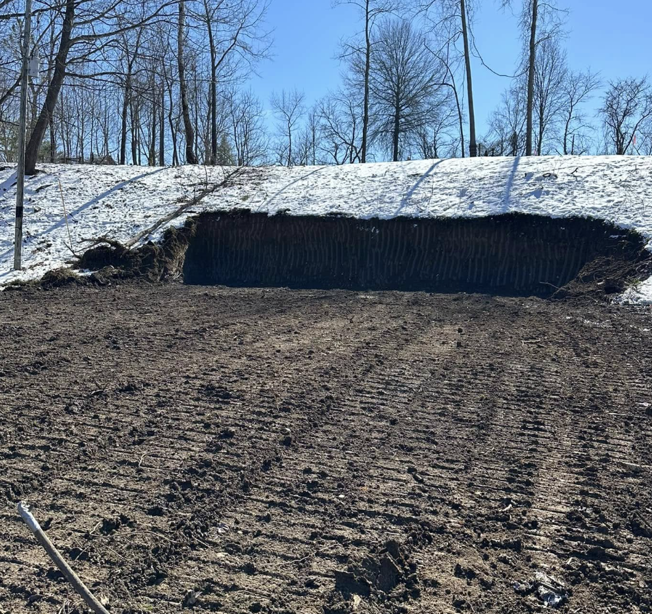 Central Indiana land clearing and excavation services by On Grade LLC