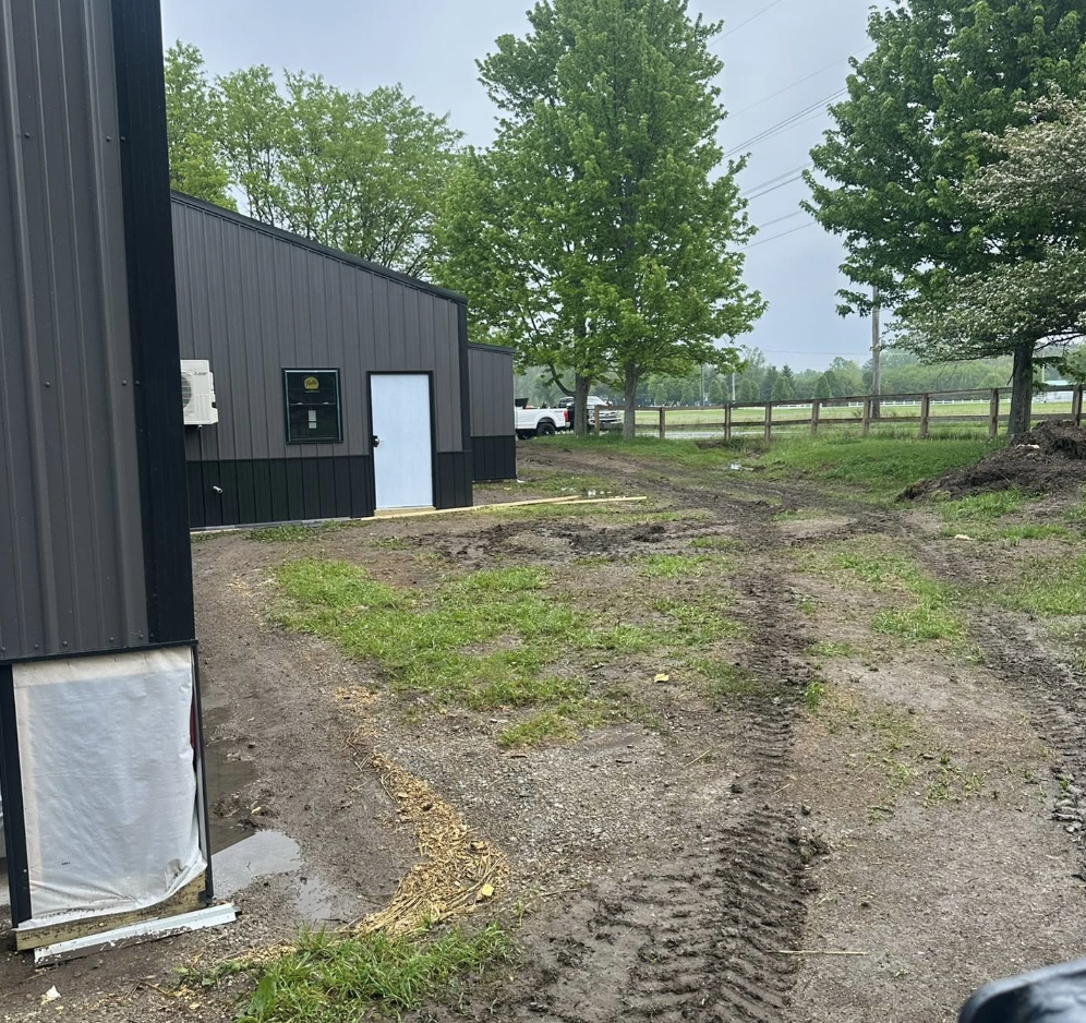 On Grade LLC land grading and site development project in Avon, Indiana