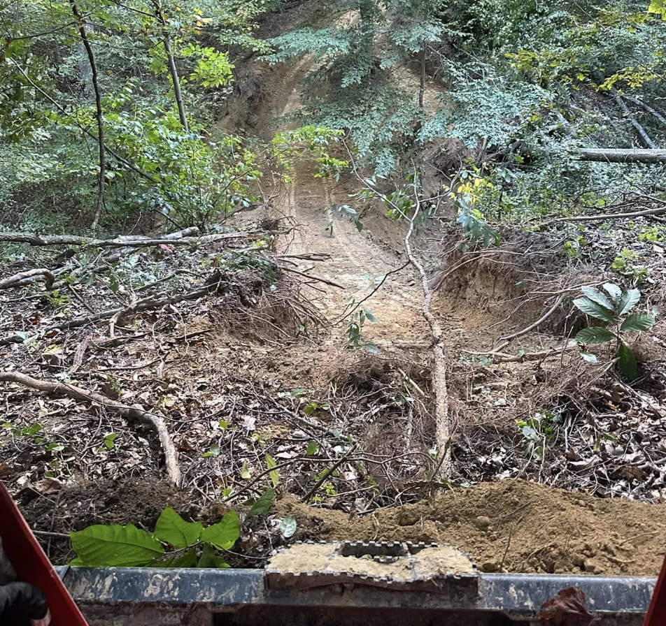 Excavation and property development work by On Grade LLC in Greenwood, IN