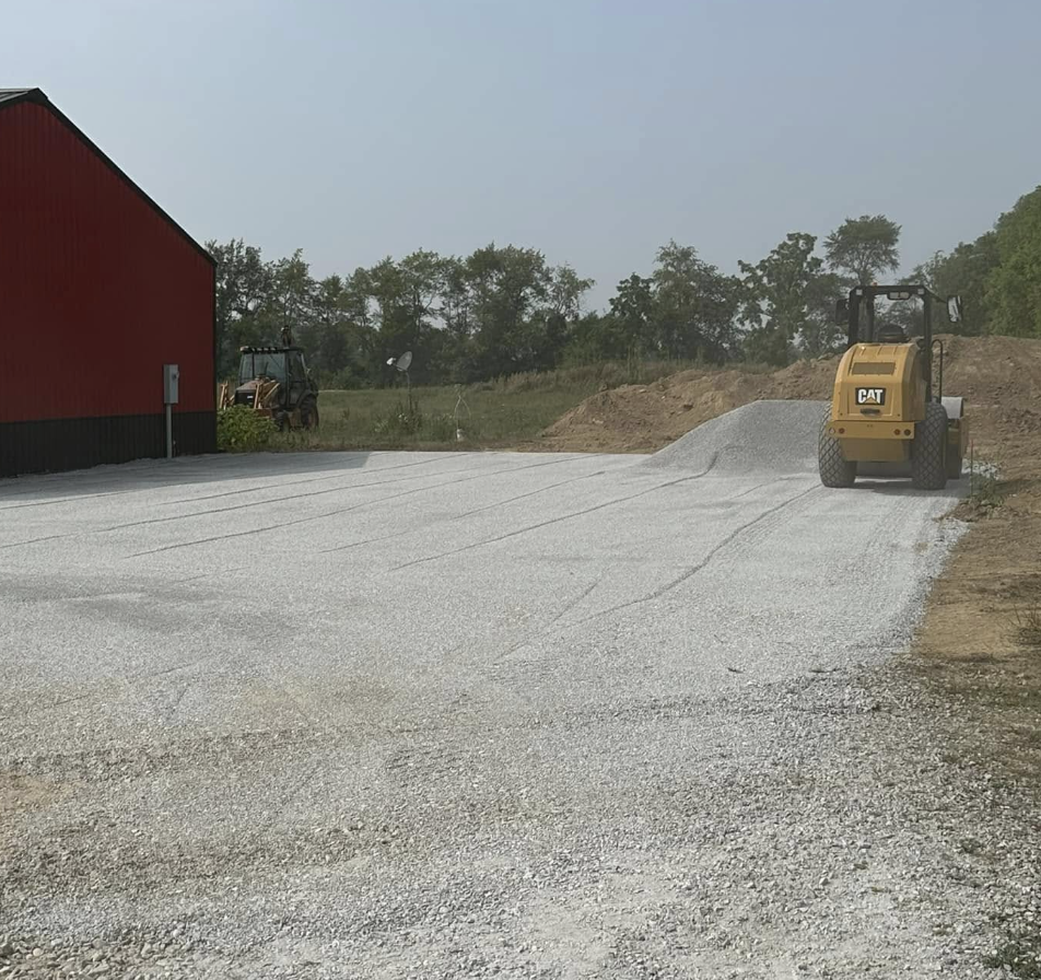 On Grade LLC Central Indiana excavation, grading, and site development project