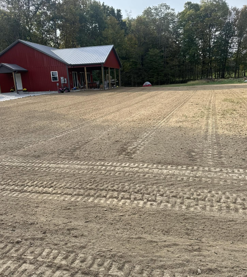 Professional site clearing and earthwork project in Brownsburg, IN