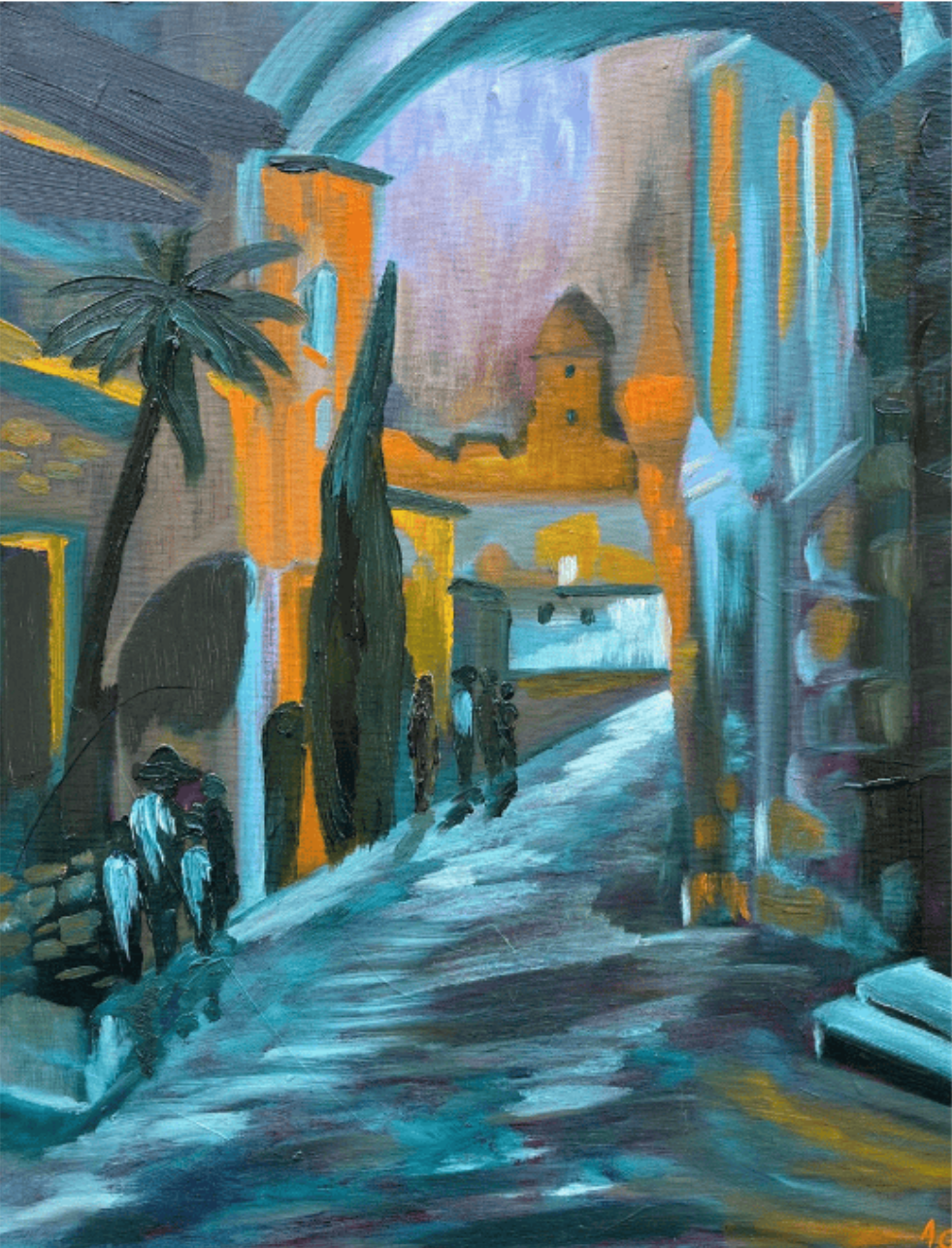 Friday Night in Old Jerusalem