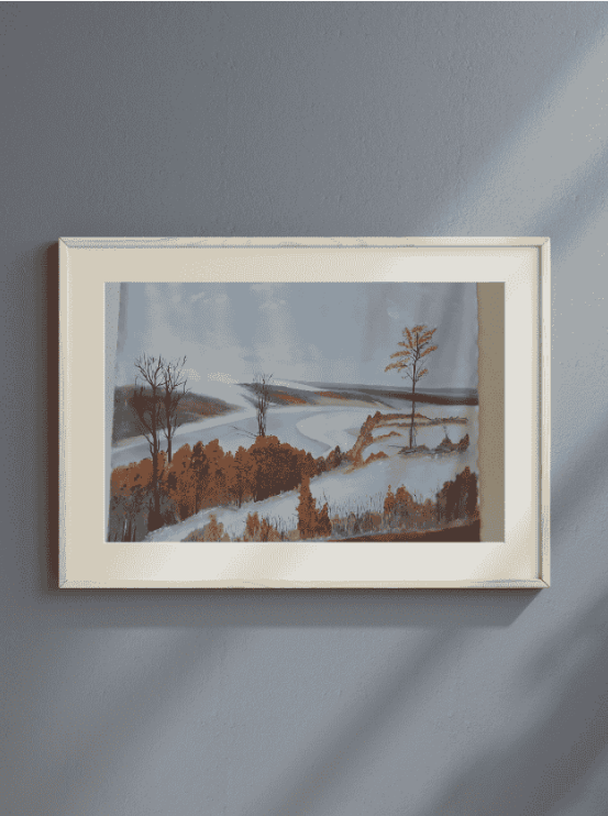 Winter by the river