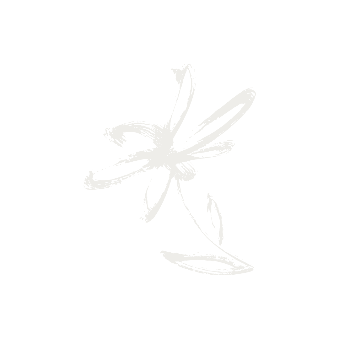 Black background with a white, abstract outline of a butterfly with a leaf.