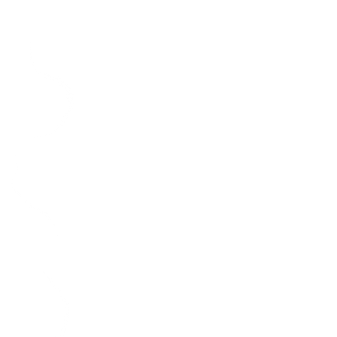 Black and white line drawing of a pair of glasses with a handle and circular lenses.