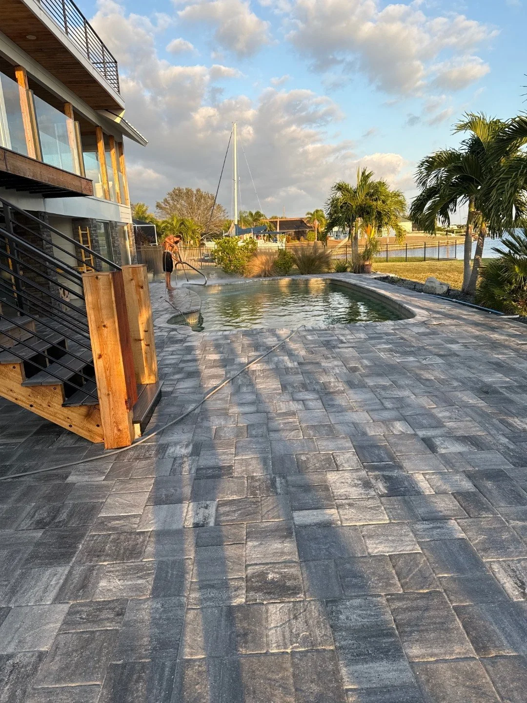 New Pool Deck Install - South Gulf Cove